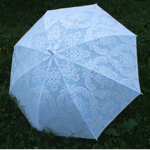 Свадебный зонт 16, от дождя и солнца Свадебный кружевной зонт от солнца и дождя. Изготовление на заказ в срок от 2-х до 7 рабочих дней