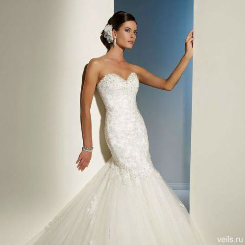 Свадебное платье Розмари Свадебное платье в стиле русалка размер 48-50. В наличии белое и беж