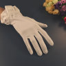 Белые короткие перчатки с рюшей - Белые короткие перчатки с рюшей, фото 1