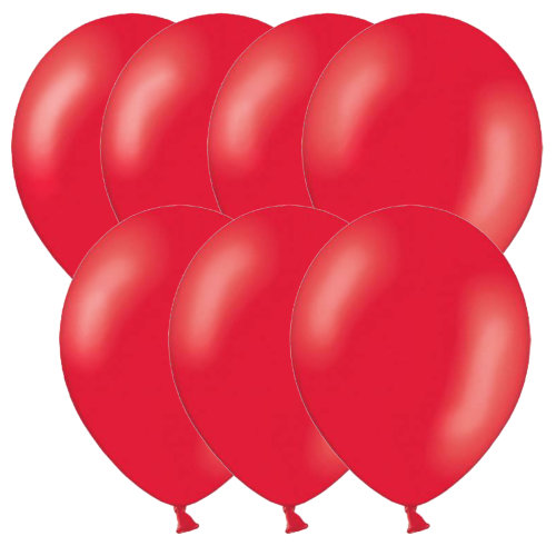 1102-0303 Набор красных шаров 10 шт Набор из 10 розовых свадебных шаров размером 30см с сердечкамии