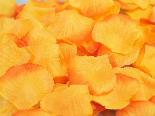 Лепестки для осыпания молодых апельсин Голубые лепестки из ткани для осыпания молодоженов, в упаковке 100 шт.