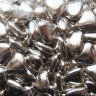 Конфеты Сердечко 25мм серебряное для бонбоньерок 1кг - Свадебные конфетки, драже в серебряной глазури в виде сердца