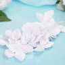 Веночек для прически невесты белый - Веночек для прически невесты белый, фото 1