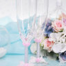 Свадебные бокалы Миллада - Свадебные бокалы Миллада, розовая фото 2