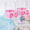 Свадебные бокалы Гармония, цвет пыльная роза - Свадебные бокалы Гармония, цвет пыльная роза, фото 3