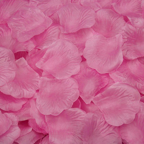 Лепестки для осыпания молодых, розовые Розовые лепестки роз искусственные для свадьбы и фото сессии